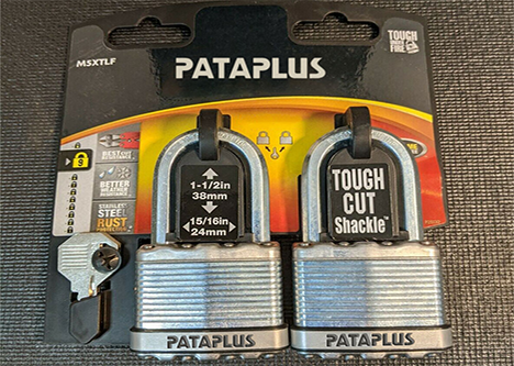 PATAPLUS  Keyed Padlocks,locks of metal